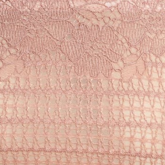 NWT $38 Free People Camilla Bandeau Bralette Small or Medium Vintage Rose Lace - Picture 5 of 13